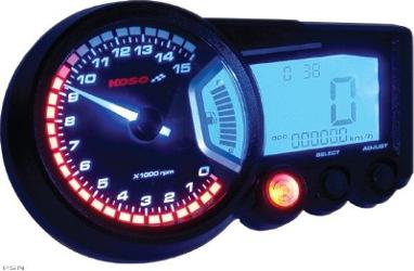 Koso north america gp style multi-function gauges