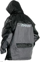 Fly racing "stow-away" jacket