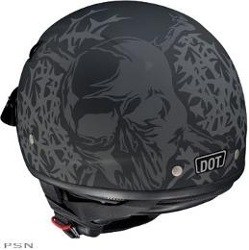 Hjc cl-21m skull & thorns half-helmet