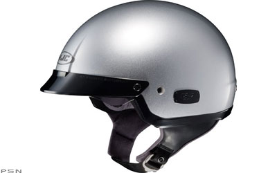 Hjc is-2 solids & metallics half-helmet