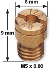 Ebc brakes a-bax precision keihin-style  main jets