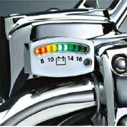 Kuryakyn led battery gauge