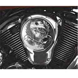 Show chrome accessories air cleaner covers