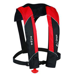 Absolute outdoor onyx m-24 manual inflatable pfd's