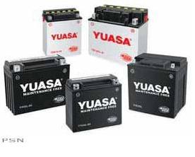 Bikemaster® & yuasa® maintenance free and trugel batteries for ducati, excelsior-henderson