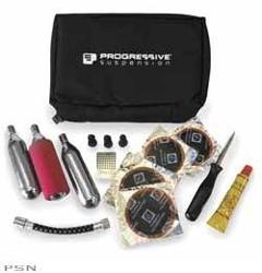 Progressive suspension emergency tire repair kits