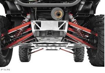 Rancho® 4” long travel suspension with shocks for yamaha rhino