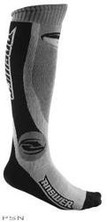 Answer thick knee-high moto socks