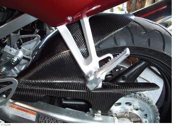 Carbon fiber works tire huggers